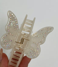 Load image into Gallery viewer, Brittany Butterfly in Pixie White