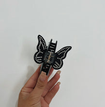 Load image into Gallery viewer, Brittany Butterfly in Black