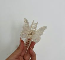 Load image into Gallery viewer, Brittany Butterfly in Pixie White