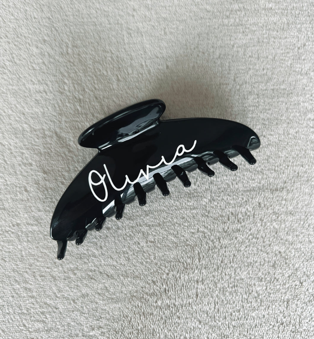 Personalised claw clip